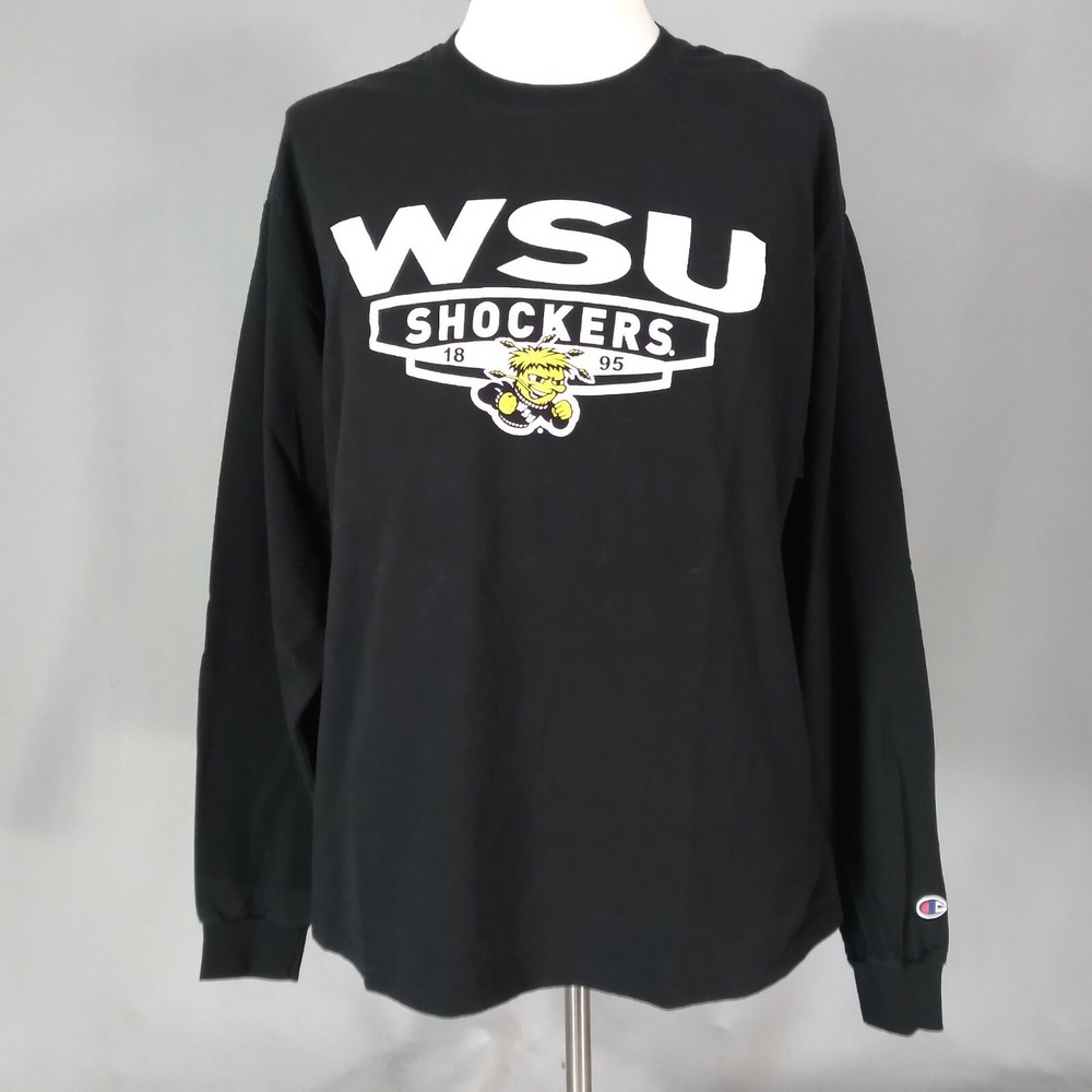 Champion Wichita State University Shockers t-shirt adult XL extra large black